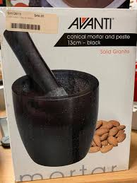 Mortar-Pestle-Mini-Conical-13cm-Granite-Black-Avanti-2.jpg